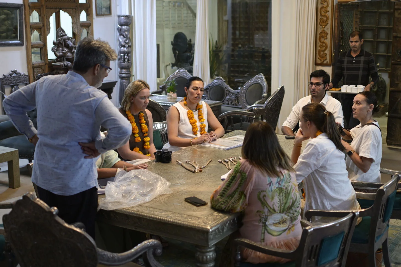 Source Haus team in a supplier meeting